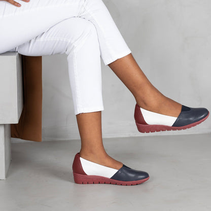 Factory Shop Shoes Elasticated Pump in French - 12643