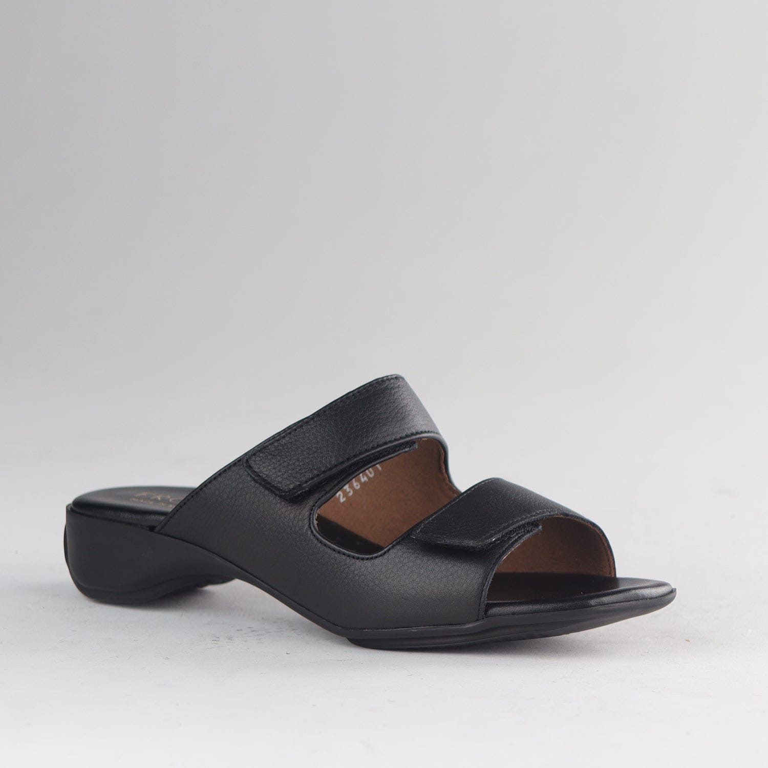 Factory Shop Shoes Mule Sandal in Black - 12557