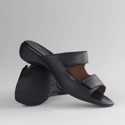 Factory Shop Shoes Mule Sandal in Black - 12557