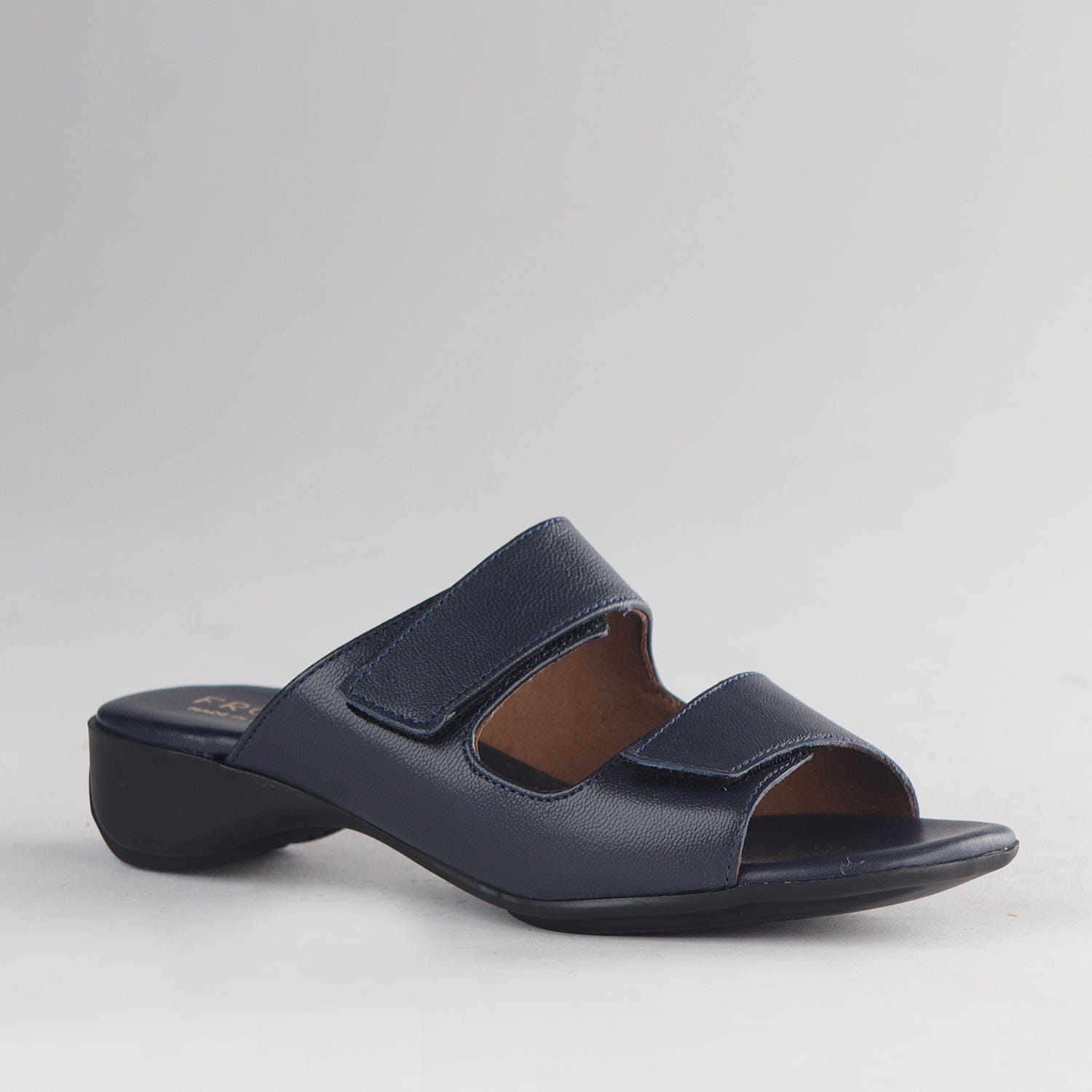 Factory Shop Shoes Mule Sandal in Navy - 12557