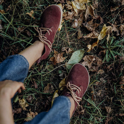 Froggie Shoes Ankle Boots Barefoot Veldskoen-Removable Footbed