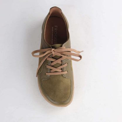 Froggie Shoes Barefoot Lace-up Barefoot Shoe-Removable Footbed