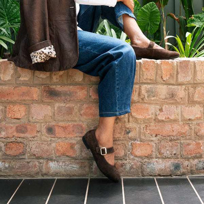 Froggie Shoes Closed Shoes Mary Jane Flat Pump - Buckle Strap