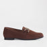 Froggie Shoes Loafers Froggie Women’s Loafer- Chain Detail- Brown Suede -12998