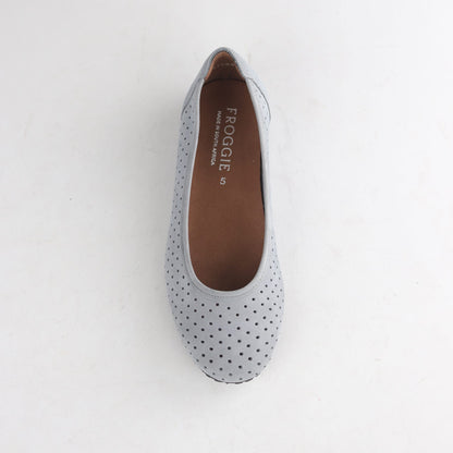 Froggie Shoes Pumps Flat Punched Pump