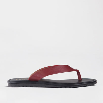 Froggie Shoes Sandals 4 / cherry / 13111 Slip Slop Sandal