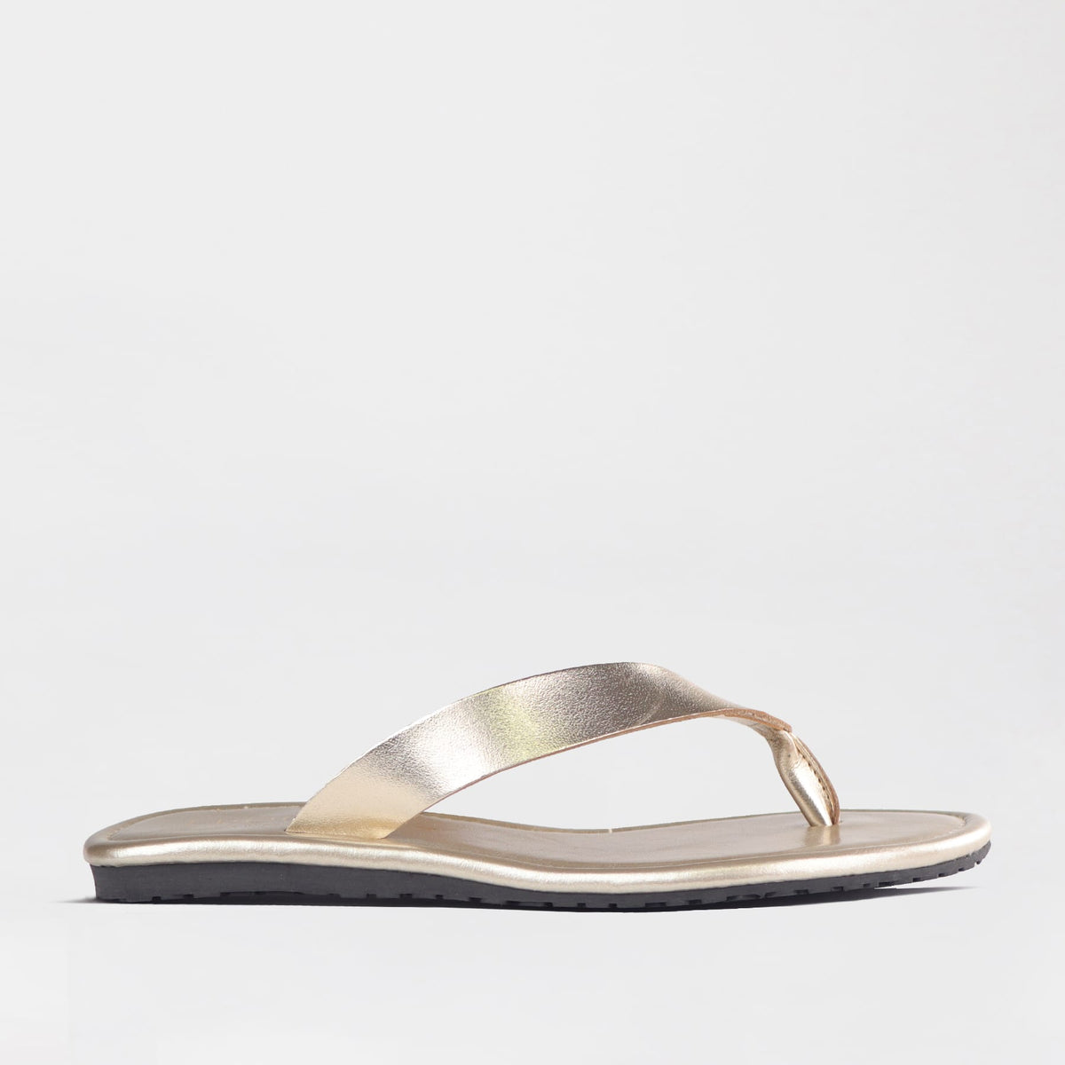 Froggie Shoes Sandals 4 / gold / 13156 Slip Slop Sandal