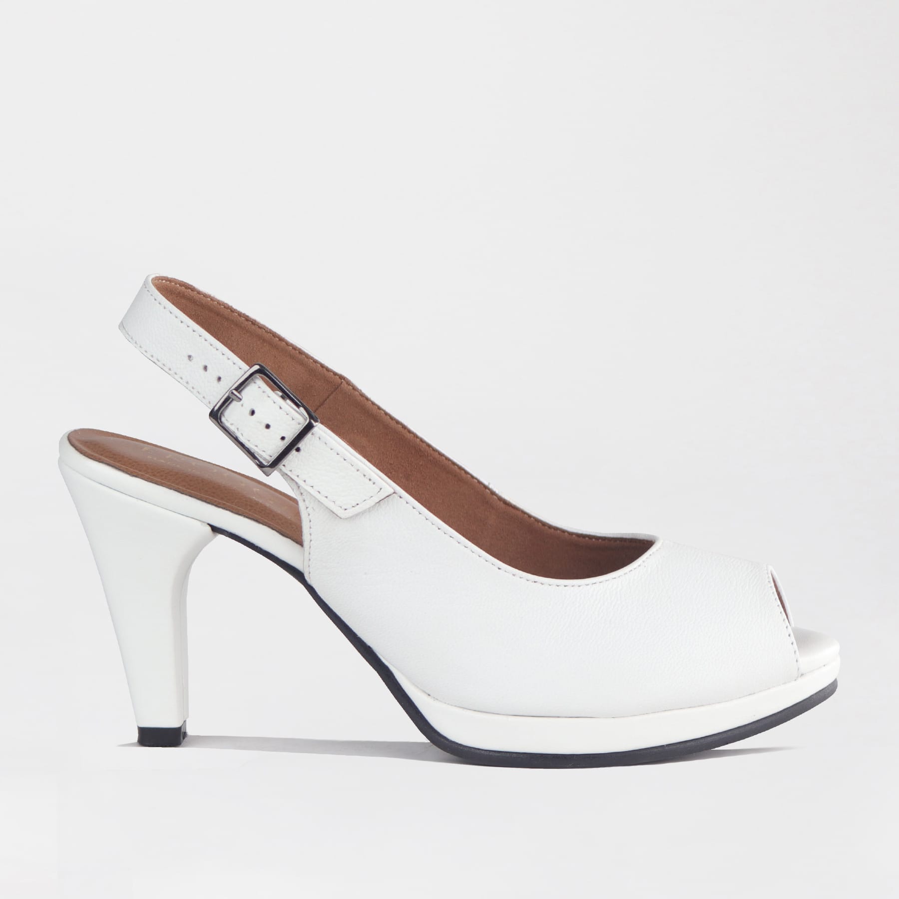 Froggie Shoes Sandals 4 / White / 13093 Froggie Women&
