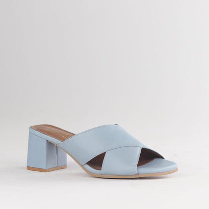 Froggie Shoes Sandals Block Heel Mule Sandal