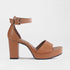 Froggie Shoes Sandals Closed Back Block Heel Sandal - side.