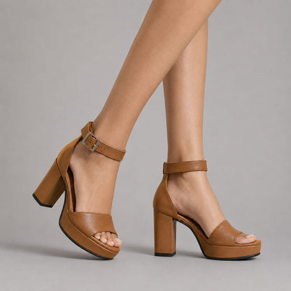 Froggie Shoes Sandals Closed Back Block Heel Sandal