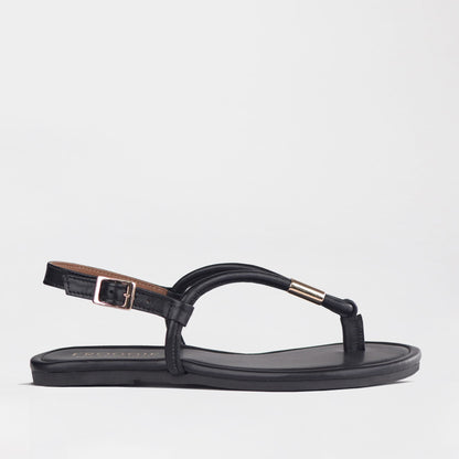 Froggie Shoes Sandals Flat Thong Sandal with Adjustable Trim