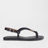 Froggie Shoes Sandals Flat Thong Sandal with Adjustable Trim