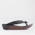 Froggie Shoes Shoes 3 / Black / 10737 Rox Thong Sandal in Black - 10737