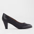 Froggie Shoes Shoes 3 / Black / 12045 Mid Heel Court Shoe in Black - 12045
