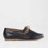 Froggie Shoes Shoes 3 / Black / 12971 Froggie Women’s Boat Shoe- Black Leather  - 12971