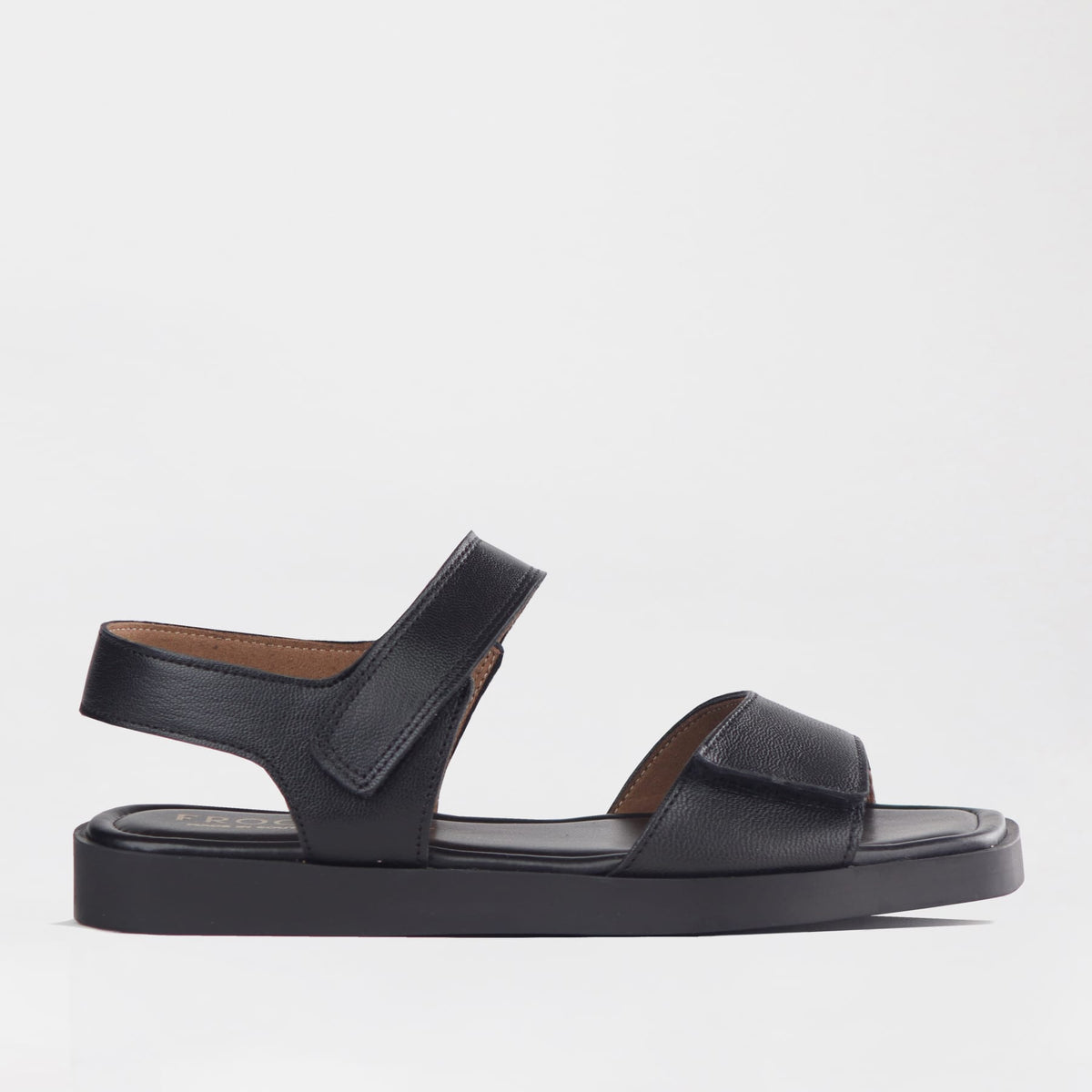 Froggie Shoes Shoes 3 / Black / 13054 Flatform Velcro Sandal