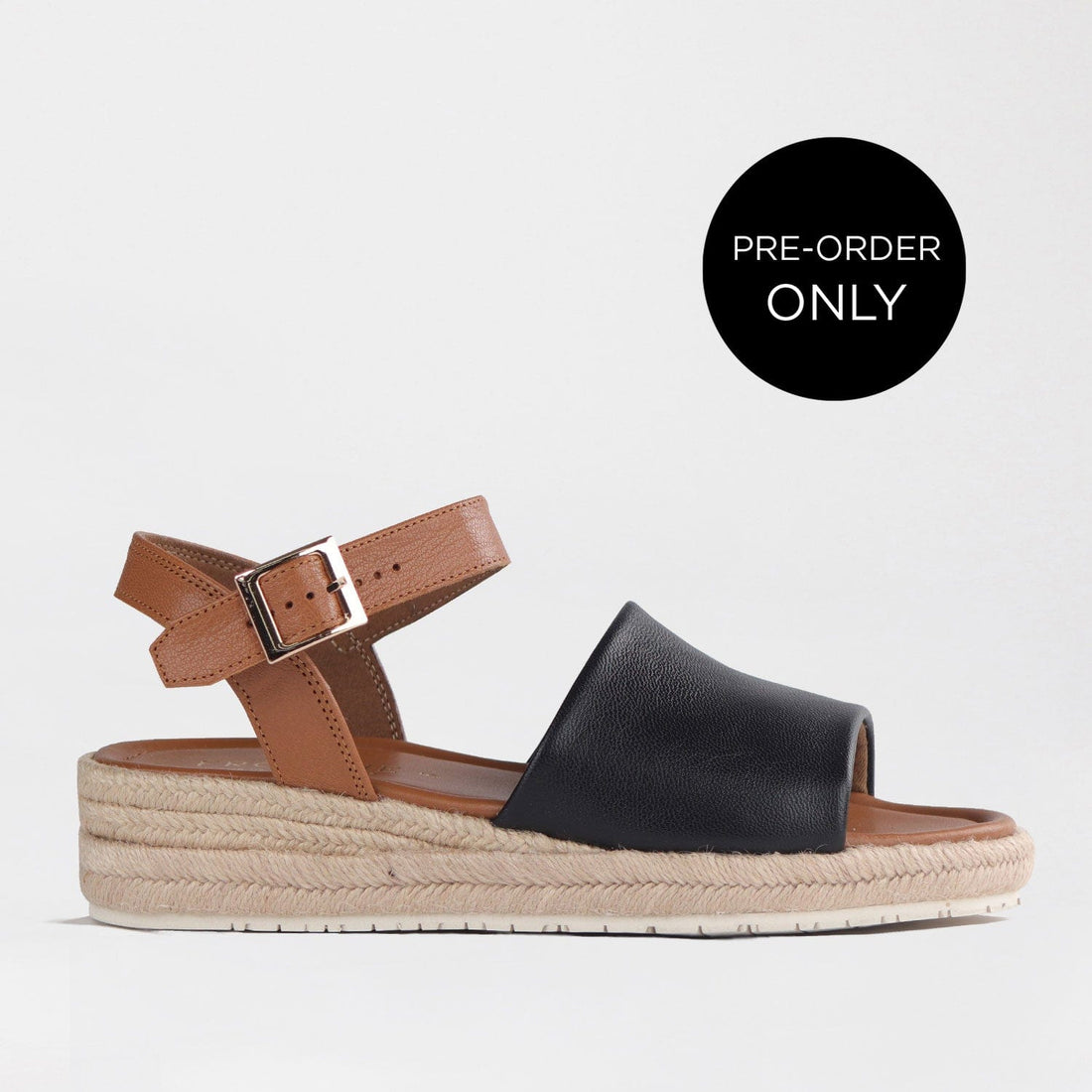 Froggie Shoes Shoes 3 / Black Multi / 12966 Espadrille Wedge Sandal in Black - 12966