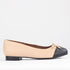 Froggie Shoes Shoes 3 / Cream Multi / 12586 Flat Pump with Bow in Cream Multi - 12586