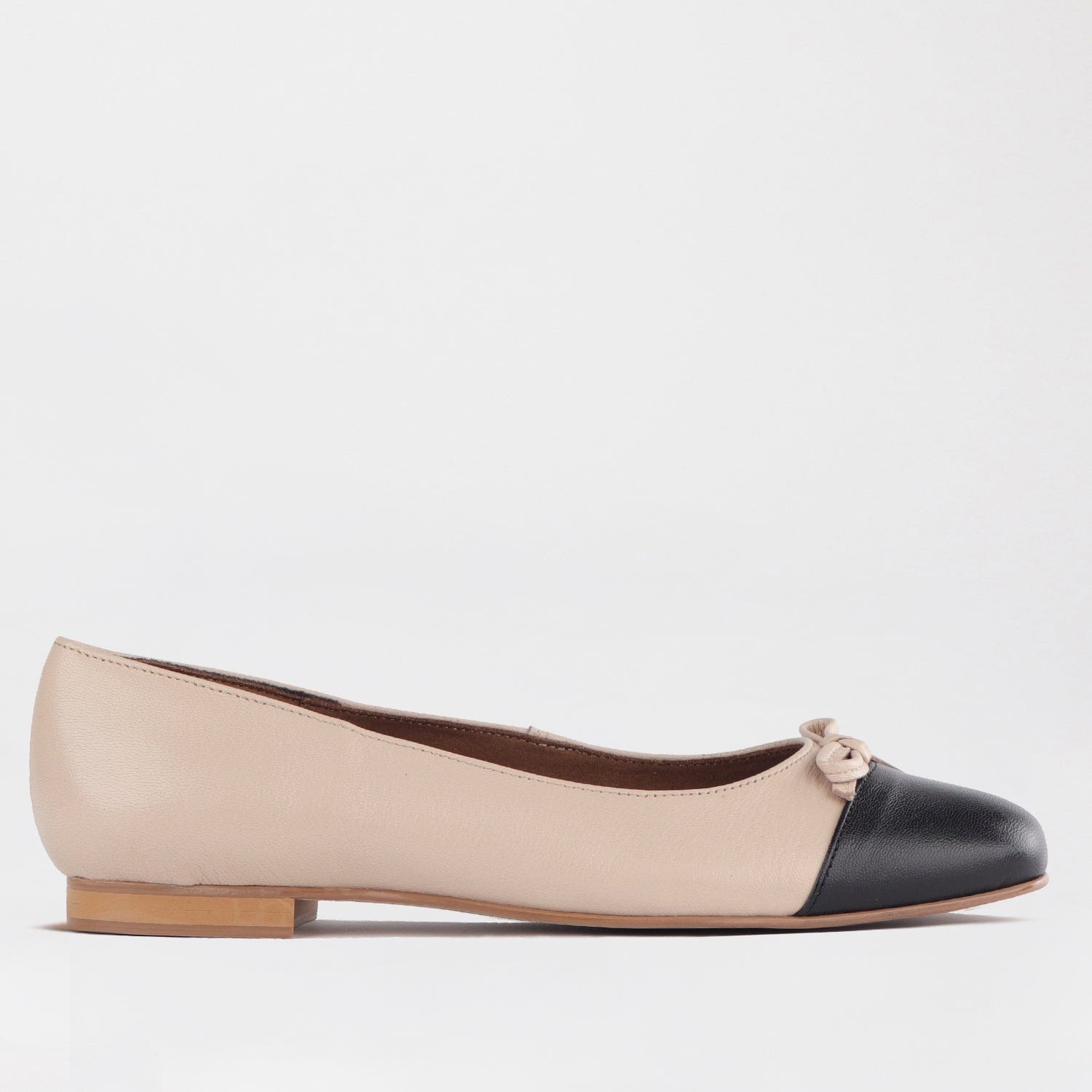 Froggie Shoes Shoes 3 / Ivory Multi / 12826 Flat Pump with Bow in Ivory Multi - 12826