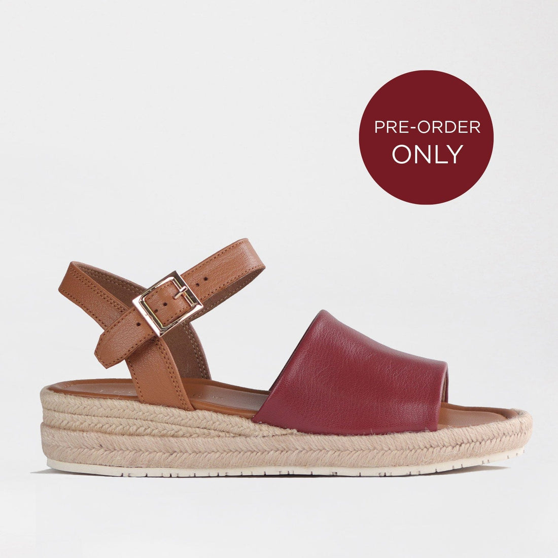 Froggie Shoes Shoes 3 / Red Multi / 12966 Espadrille Wedge Sandal in Red - 12966