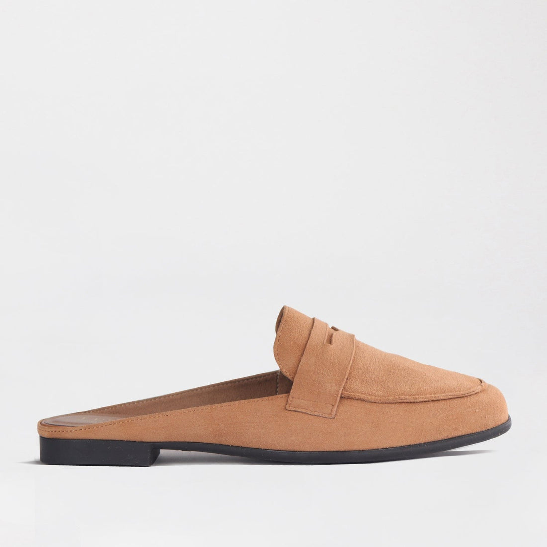 Froggie Shoes Shoes 3 / Tan / 12974 Open back Loafer in Tan - 12974