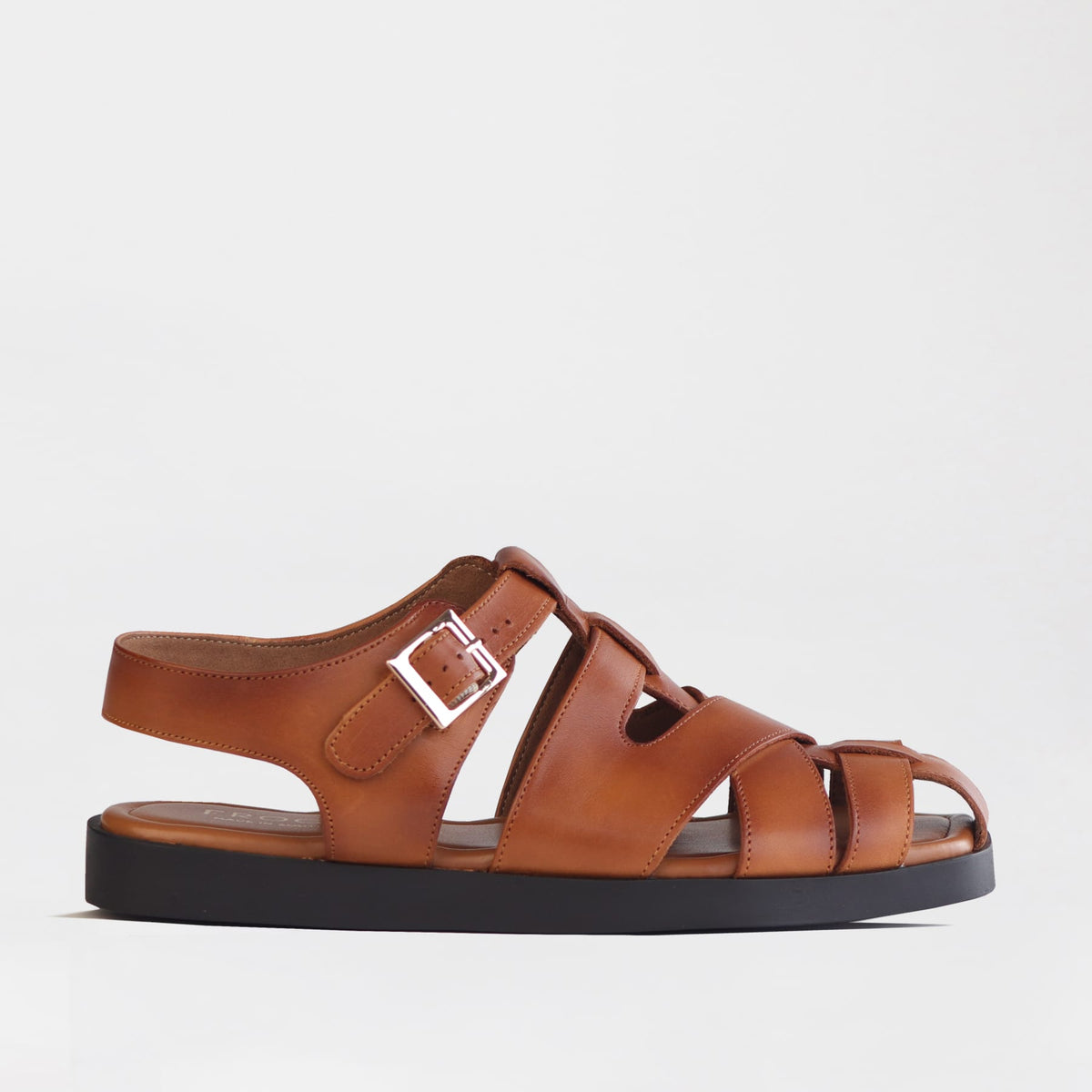 Froggie Shoes Shoes 3 / Tan / 13064 Chunky Fisherman Sandal