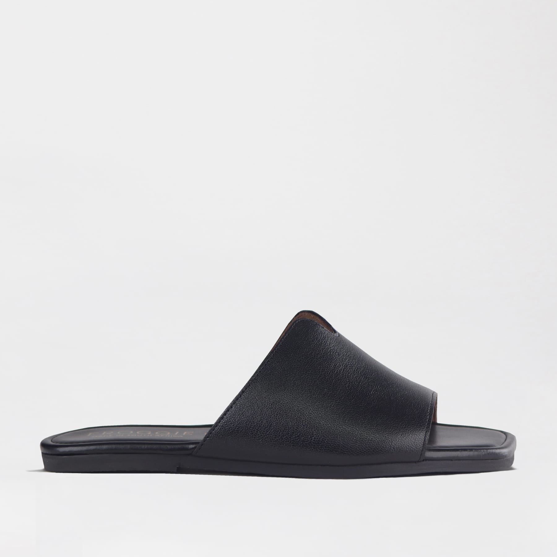Froggie Shoes Shoes 4 / Black / 13086 Flat Mule