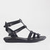 Froggie Shoes Shoes 4 / Black / 13135 Gladiator Sandal