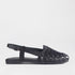Froggie Shoes Shoes 4 / Black / 13137 Strappy Fisherman Sandal