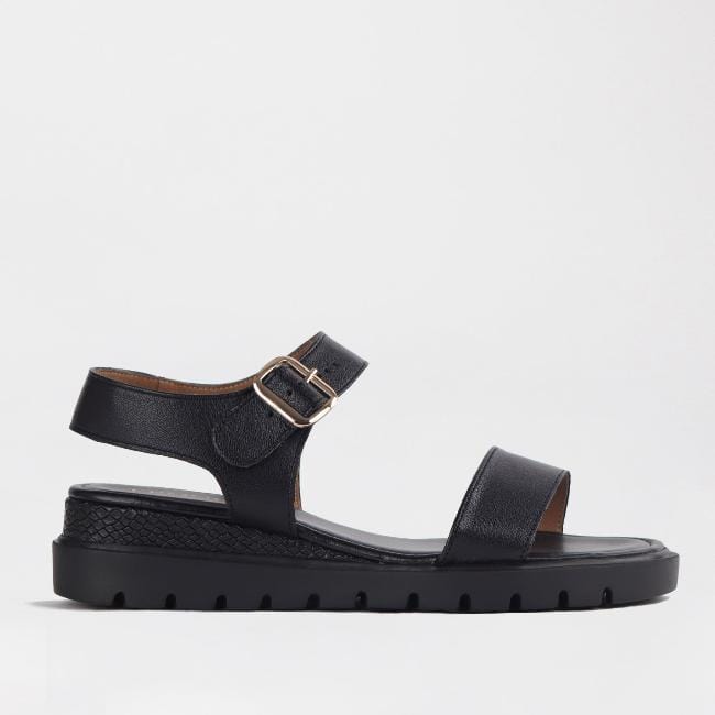Froggie Shoes Shoes 4 / Black Multi / 12508 Platform Sandals in Black - 12508