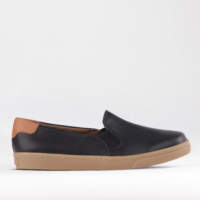 Froggie Shoes Shoes 4 / Black Multi / 12750 Slip-on Sneaker with Removable Footbed in Black Multi - 12750