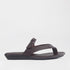 Froggie Shoes Shoes 4 / Brown / 13136 Flat Buckle Thong