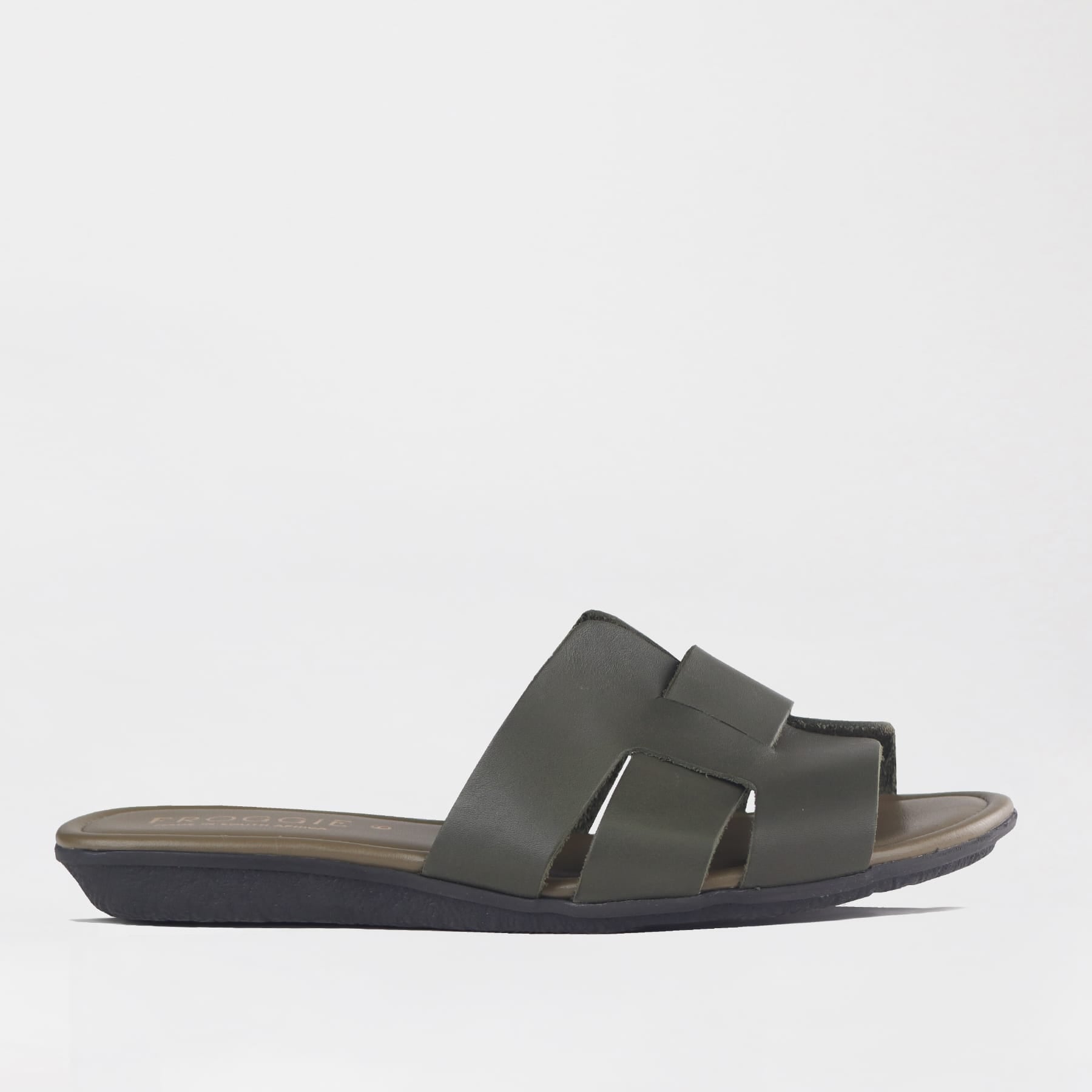 Froggie Shoes Shoes 4 / Forest / 13145 Mule Flat Sandal