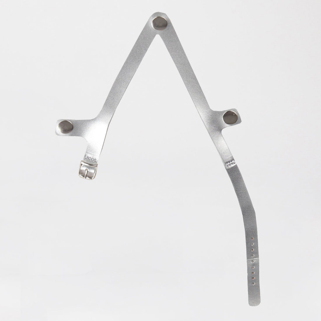 Froggie Shoes Shoes 4 / Silver / 12892 Sling back buckle in Silver STRAP ONLY - 12892