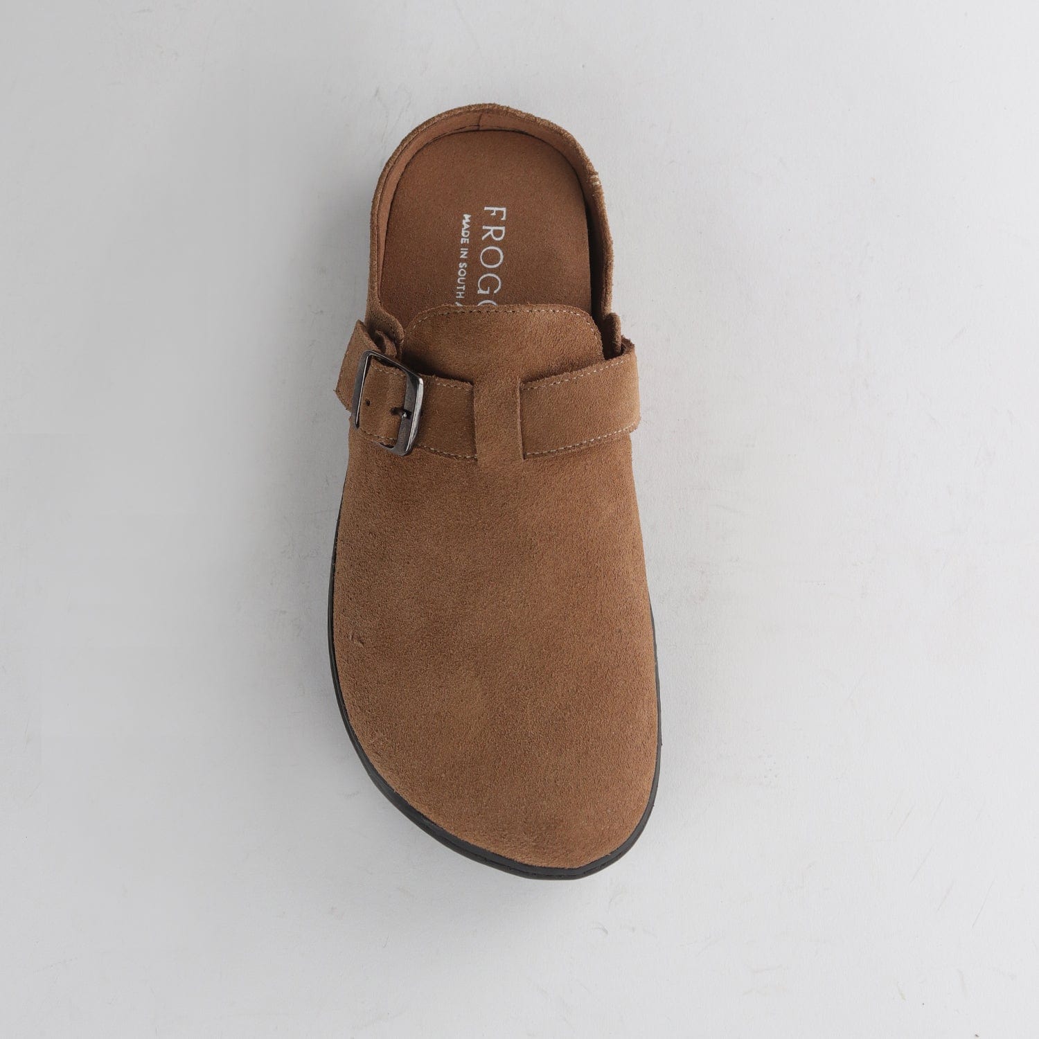 Froggie Shoes Shoes Barefoot clog with Removable Footbed in Taupe - 12318