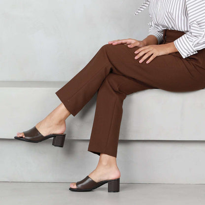 Froggie Shoes Shoes Block Heel Mule Sandal