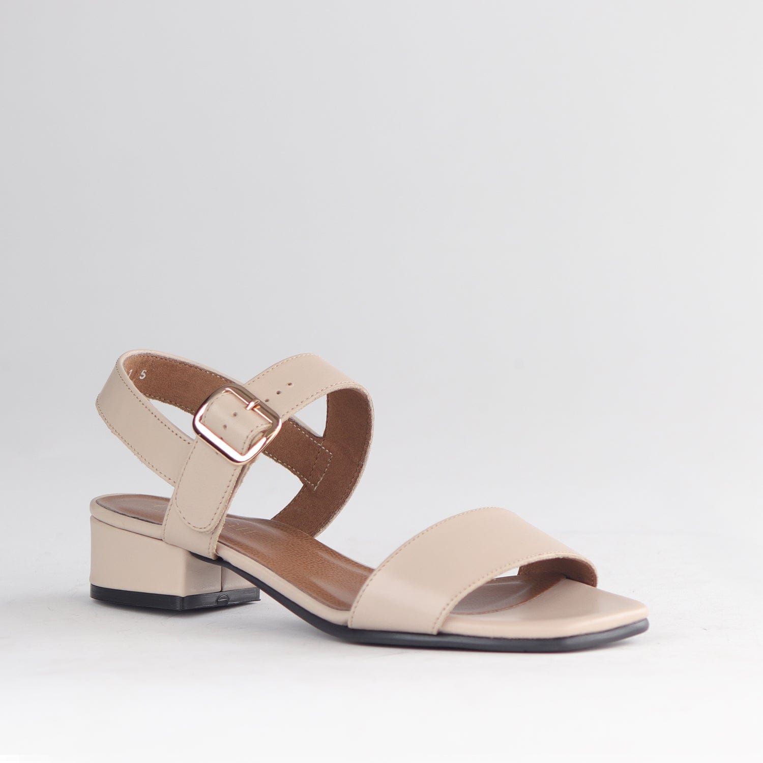 Froggie Shoes Shoes Block Heel Slingback in Ivory - 12408