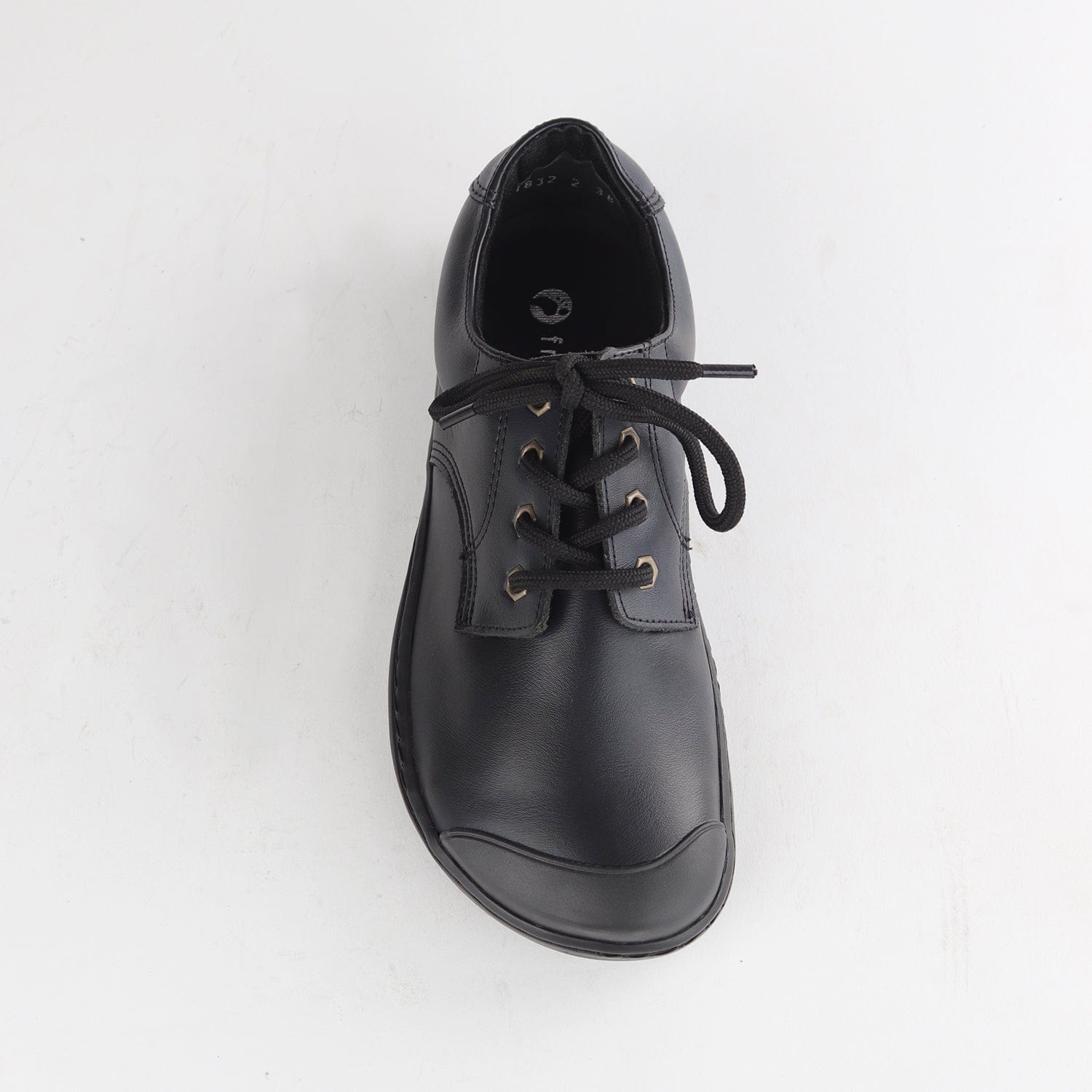 Froggie Shoes Shoes Boys Lace-up School Shoe in Black Sizes 28-33 - 7823