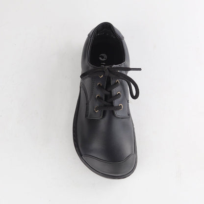 Froggie Shoes Shoes Boys Lace-up School Shoe in Black Sizes 28-33 - 7823