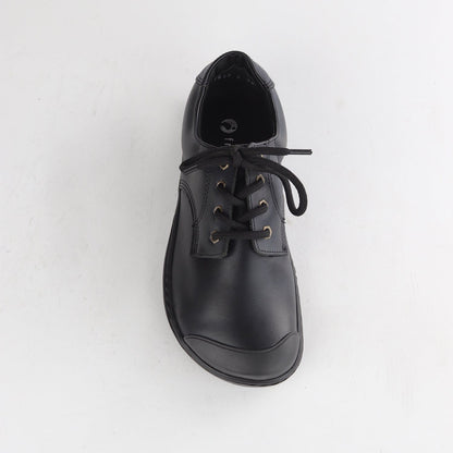 Froggie Shoes Shoes Boys Lace-up School Shoe in Black Sizes 34-38 - 7824