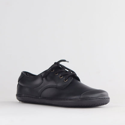 Froggie Shoes Shoes Boys Lace-up School Shoe in Black Sizes 34-38 - 7824