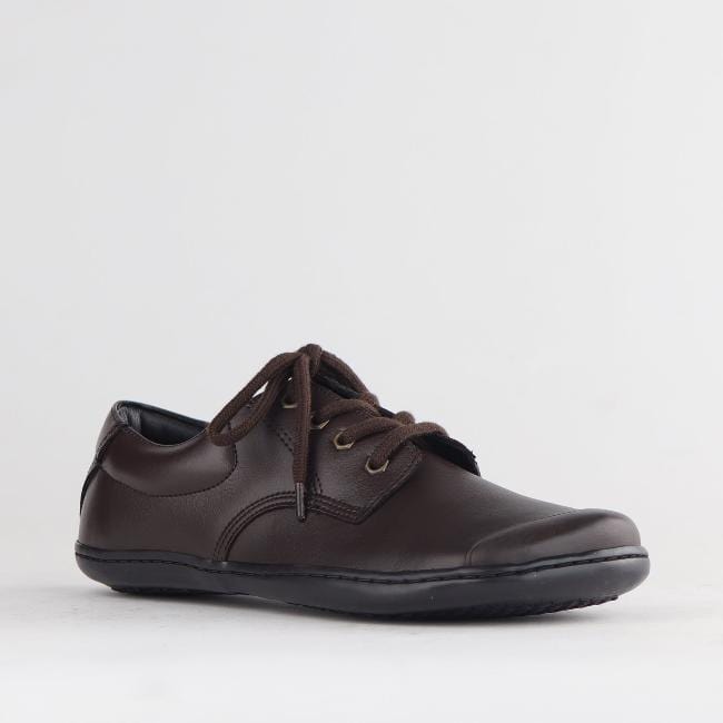 Froggie Shoes Shoes Boys Lace-up School Shoe in Brown Sizes 39-47 - 7825