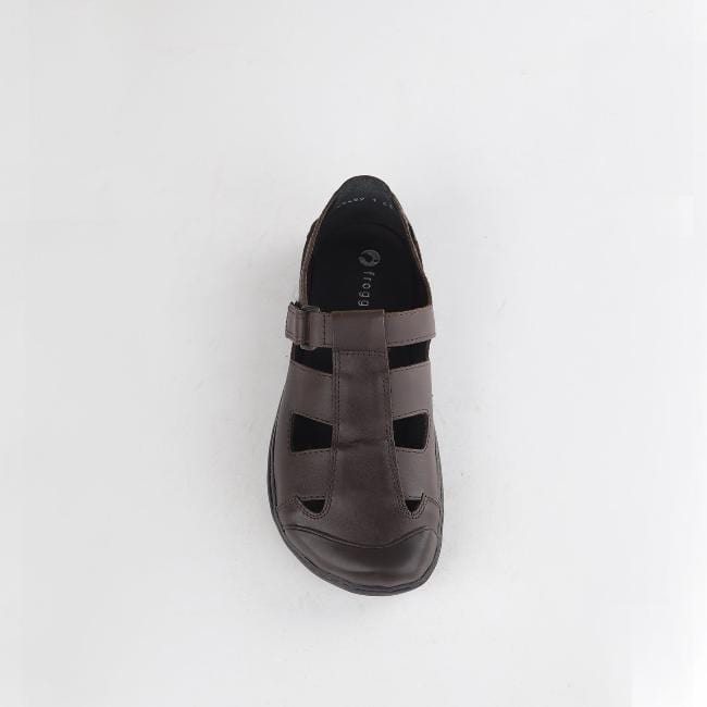 Froggie Shoes Shoes Boys School Sandal  in Brown Sizes  28 -33 - 7816