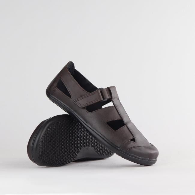 Froggie Shoes Shoes Boys School Sandal  in Brown Sizes  28 -33 - 7816