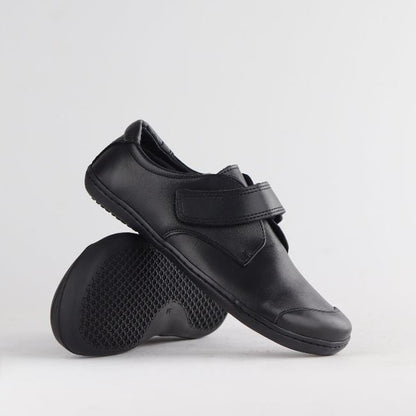 Froggie Shoes Shoes Boys Velcro School Shoe in Black Sizes 34-38 - 7814
