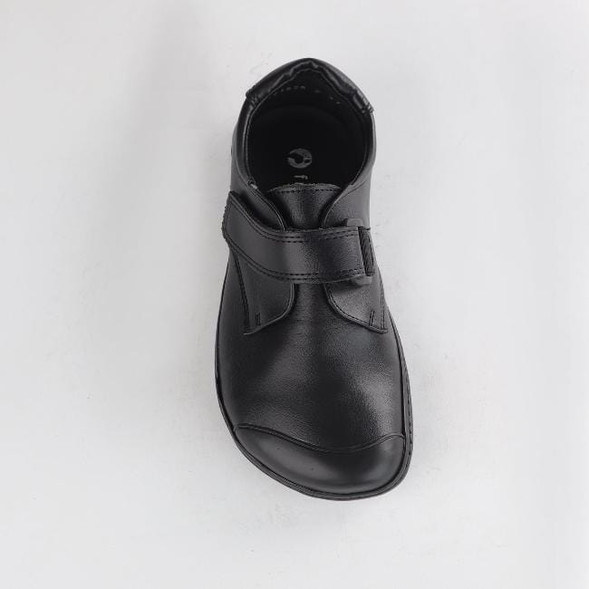 Froggie Shoes Shoes Boys Velcro School Shoe in Black Sizes 34-38 - 7814