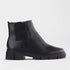 Froggie Shoes Shoes C36 / Black / 12773 Chunky Sole Ankle Boot in Black - 12773