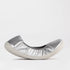 Froggie Shoes Shoes C36 / Silver Multi / 12530 Elasticated Barefoot Pump with Removable Footbed in Silver Multi - 12530