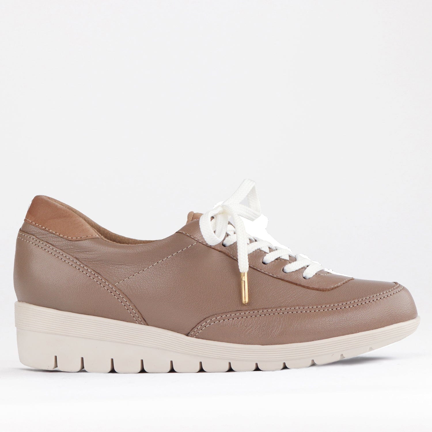 Froggie Shoes Shoes C37 / Stone Multi / 12593 Lace-up Sneaker in Stone Multi - 12593
